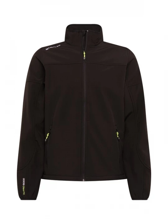 Foto van product Whistler Outdoorjas 'Dublin' neongroen / zwart