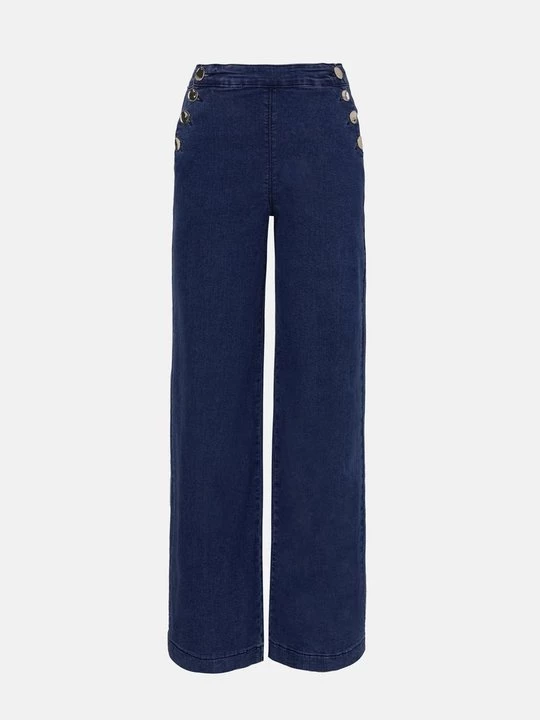 Foto van product Wide leg Anna Field Tall By Zalando donkerblauw