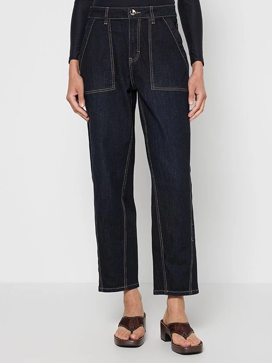 Foto van product Wide leg Apart donkerblauw