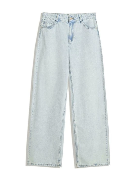 Foto van product Wide leg Bershka lichtblauw