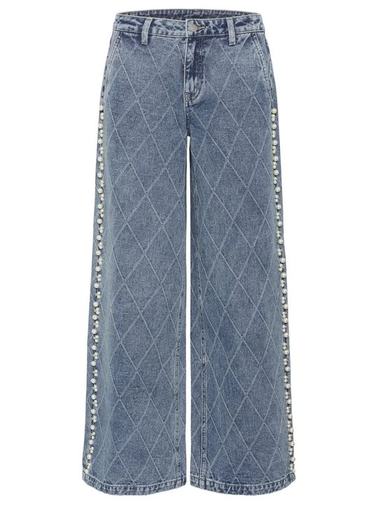 Foto van product Wide leg Culture lichtblauw