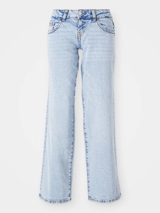 Foto van product Wide leg Gina Tricot lichtblauw denim