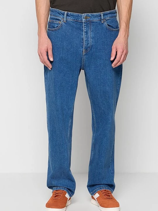 Foto van product Wide leg KnowledgeCotton Apparel blauw
