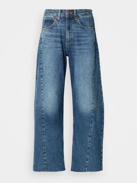 Foto van product Wide leg Lee donkerblauw denim