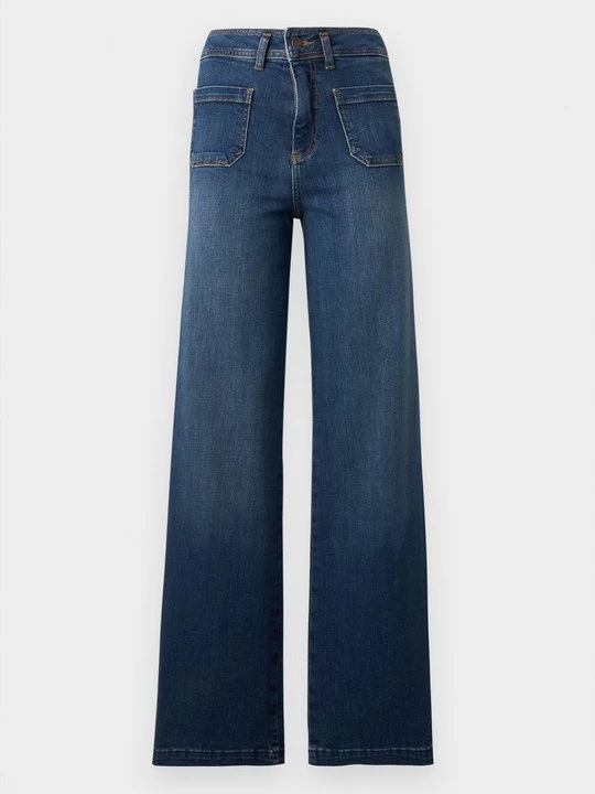 Foto van product Wide leg LTB donkerblauw denim