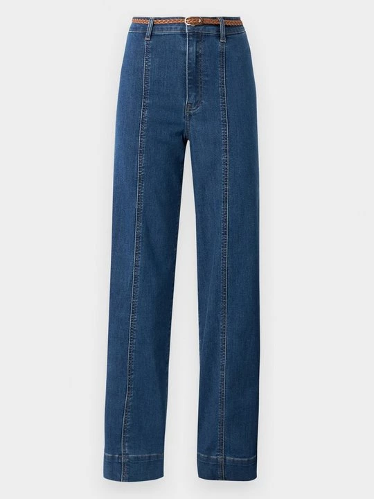 Foto van product Wide leg Only donkerblauw denim