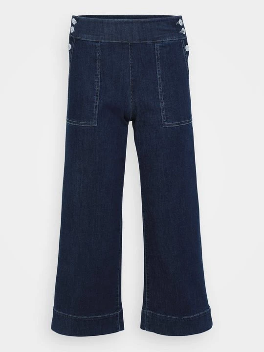 Foto van product Wide leg Only donkerblauw denim