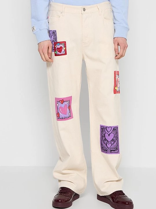 Foto van product Wide leg Scotch & Soda crème