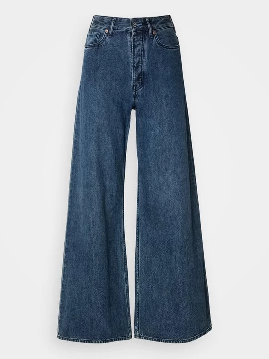 Foto van product Wide leg Scotch & Soda donkerblauw denim