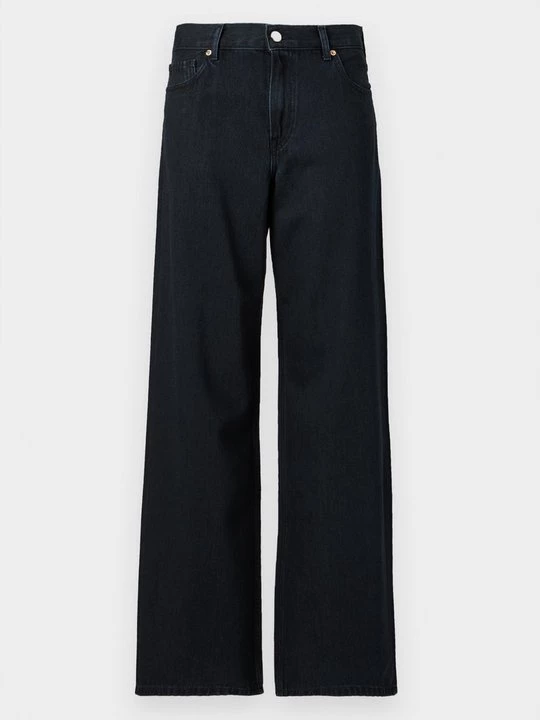 Foto van product Wide leg Tommy Hilfiger donkerblauw denim