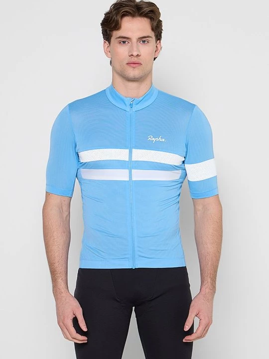 Foto van product Wielershirt Rapha lichtblauw