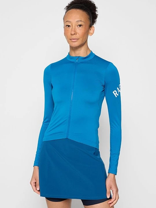 Foto van product Wielershirt Rapha neonblauw