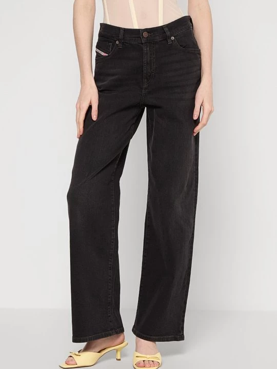 Foto van product Wijde jeans Diesel zwart
