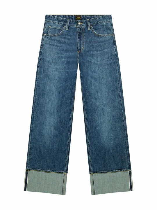 Foto van product Wijde jeans Lee blauw