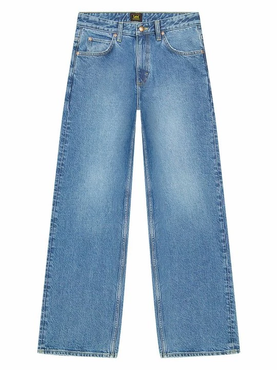 Foto van product Wijde jeans Lee donkerblauw