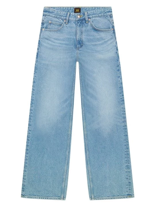 Foto van product Wijde jeans Lee lichtblauw denim