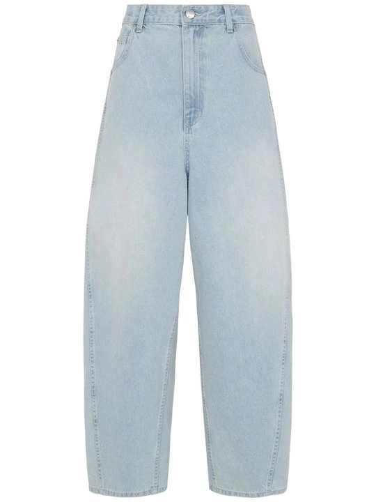Foto van product Wijde jeans LeGer lichtblauw