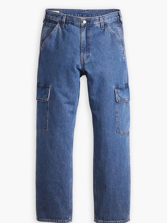Foto van product Wijde jeans Levi's donkerblauw denim
