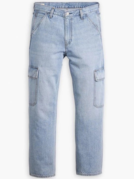 Foto van product Wijde jeans Levi's lichtblauw denim
