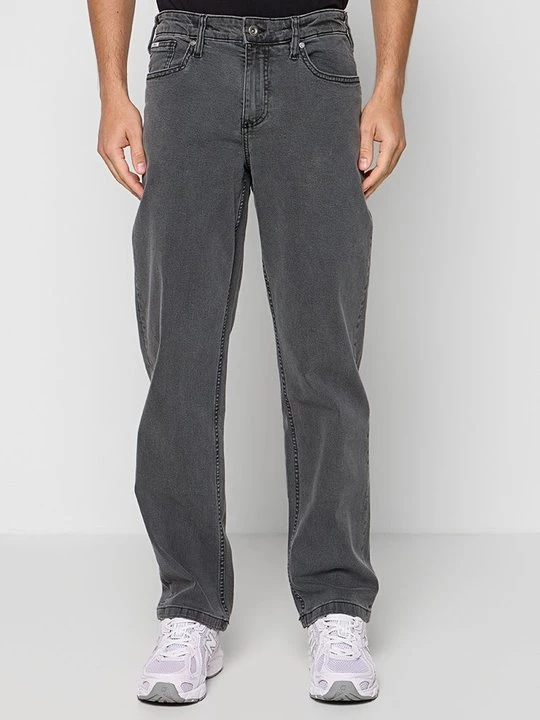 Foto van product Wijde jeans lindbergh grijs