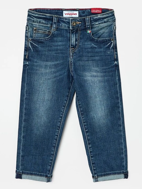 Foto van product Wijde jeans VINGINO blauw