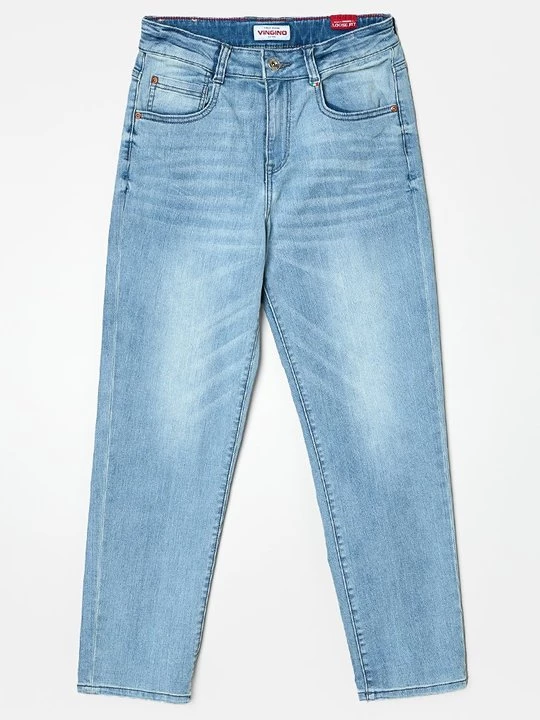 Foto van product Wijde jeans VINGINO donkerblauw