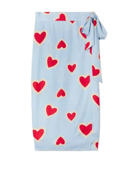 Foto van product Wikkelrok Never Fully Dressed blauw