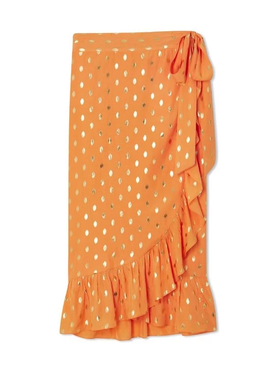 Foto van product Wikkelrok Never Fully Dressed oranje