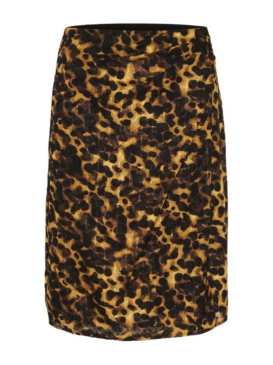 Foto van product Wikkelrok Soaked in Luxury bruin