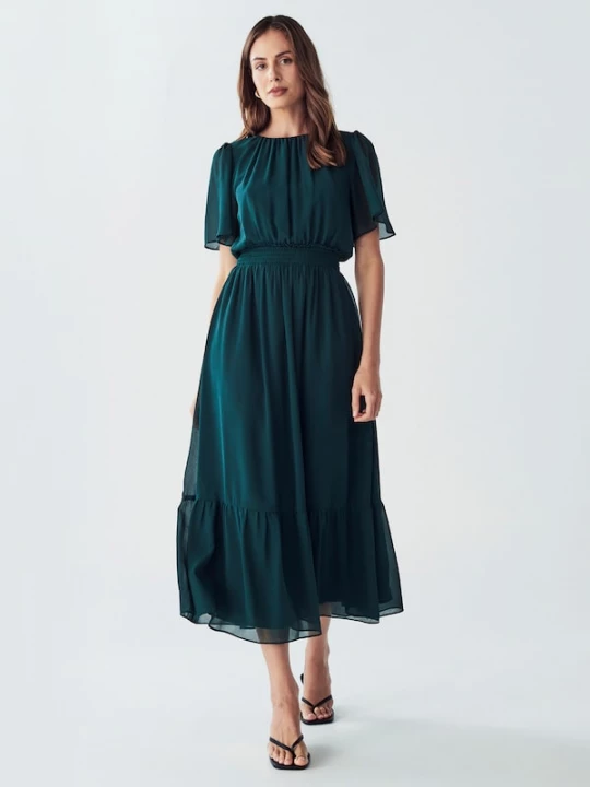 Foto van product Willa Avondjurk 'Casalla' smaragd