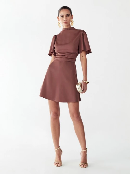 Foto van product Willa Cocktailjurk 'Saray' oudroze