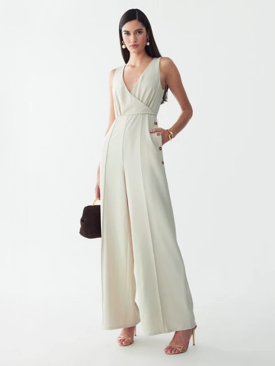 Foto van product Willa Jumpsuit 'Justina' crème