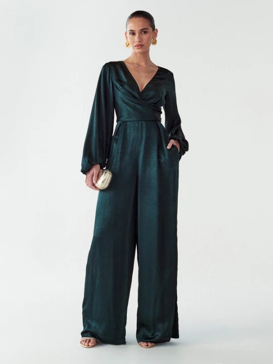 Foto van product Willa Jumpsuit 'Philipa' donkergroen