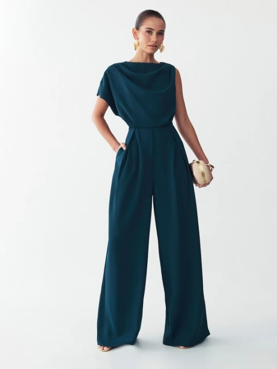 Foto van product Willa Jumpsuit 'Tammi' cyaan blauw