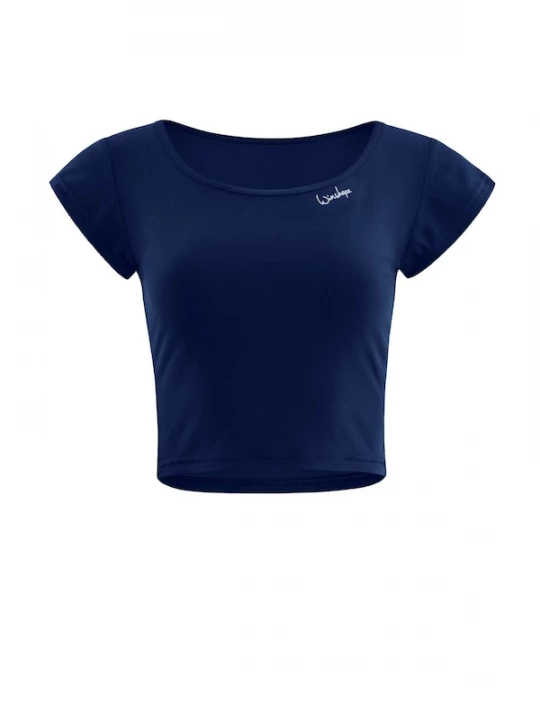 Foto van product Winshape Functioneel shirt ' AET137LS ' donkerblauw / wit