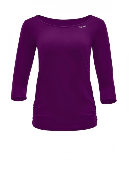 Foto van product Winshape Sporttop 'Aet139Ls' pruim / wit