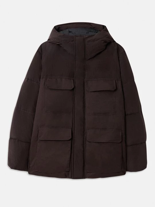 Foto van product Winterjas Dondup bordeauxrood