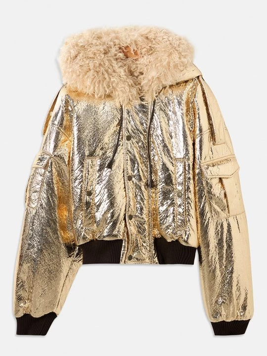 Foto van product Winterjas Dsquared2 goudkleurig