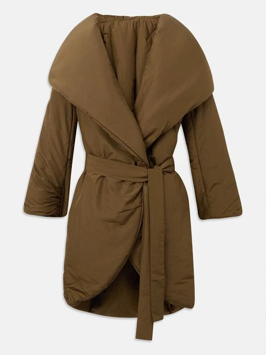Foto van product Winterjas Norma Kamali donkerbruin