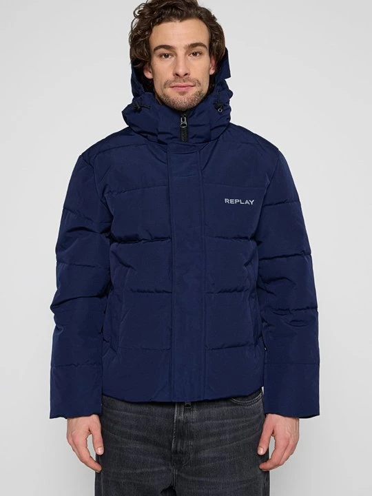 Foto van product Winterjas Replay donkerblauw