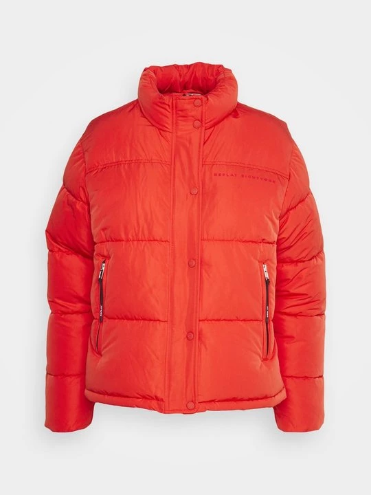 Foto van product Winterjas Replay koraalrood