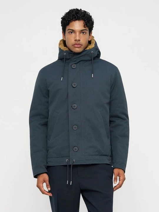 Foto van product Winterjas Sandro geel gemêleerd