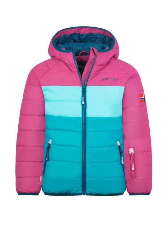 Foto van product Winterjas Trollkids turquoise