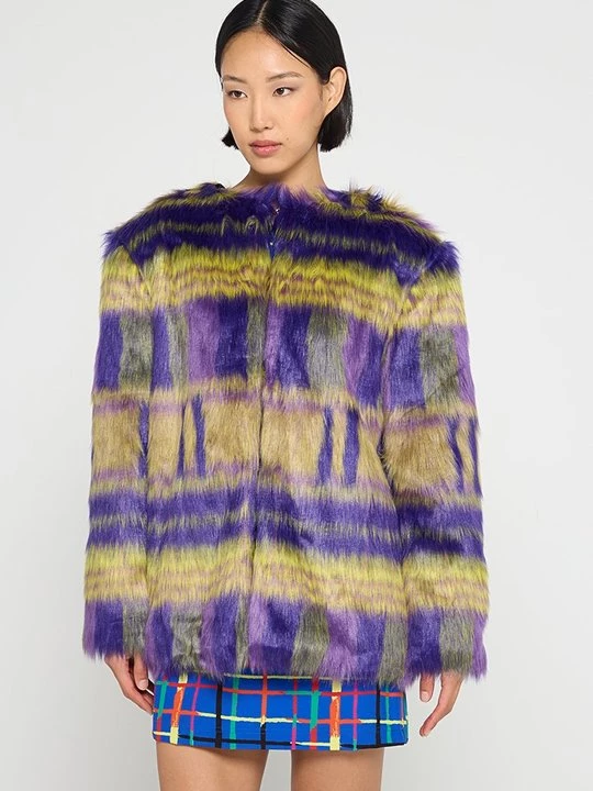 Foto van product Winterjas Versace Jeans Couture paars