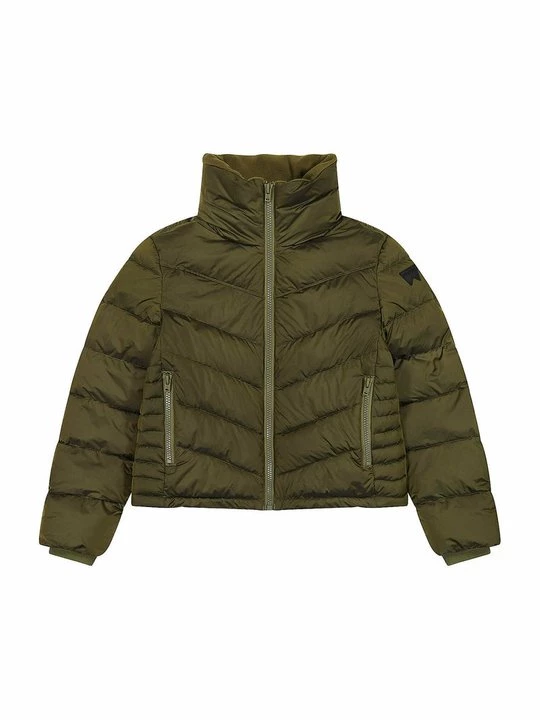 Foto van product Winterjas Wrangler groen gemêleerd
