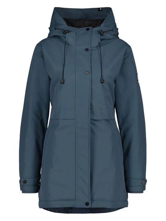Foto van product Wintermantel ALIFE & Kickin blauw gemêleerd