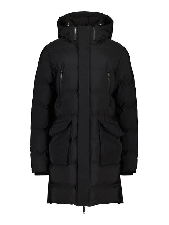 Foto van product Wintermantel ALIFE & Kickin gemêleerd zwart