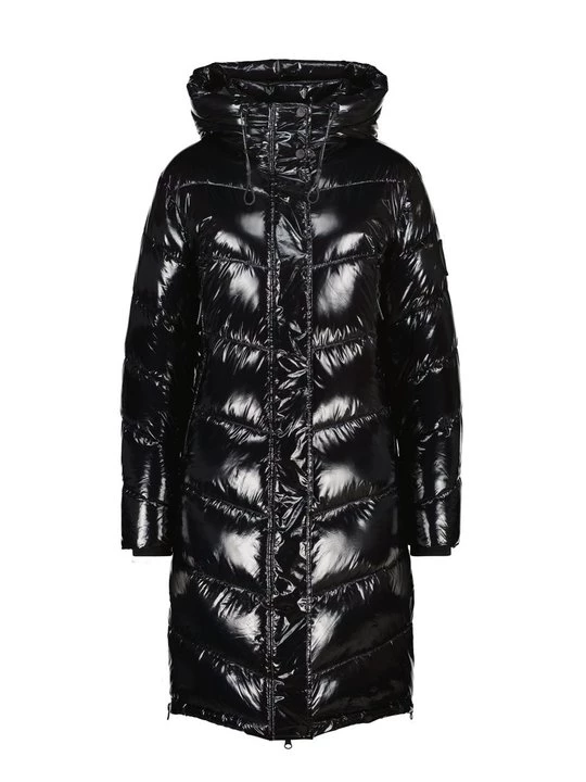 Foto van product Wintermantel ALIFE & Kickin gemêleerd zwart