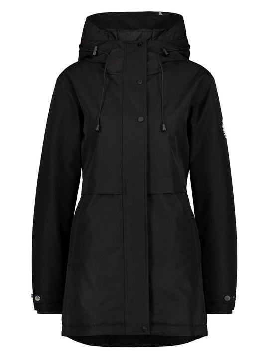 Foto van product Wintermantel ALIFE & Kickin gemêleerd zwart