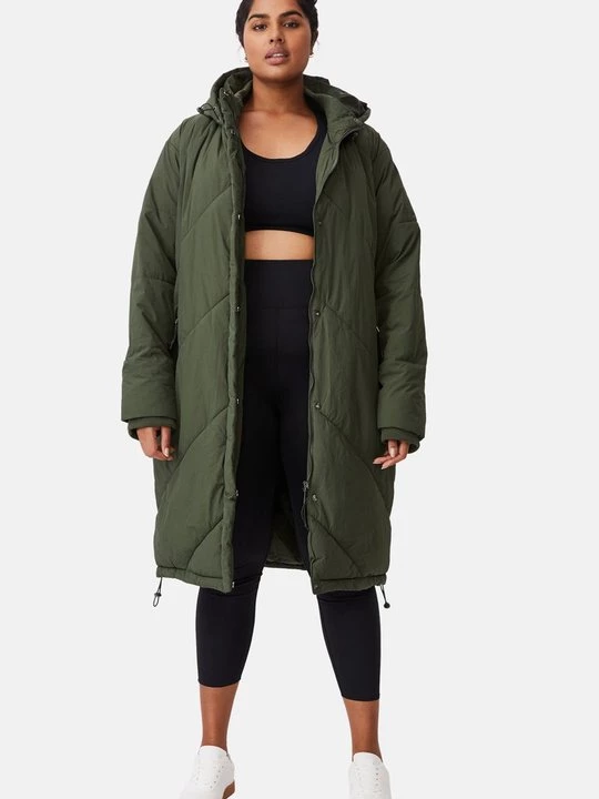 Foto van product Wintermantel Cotton On groen